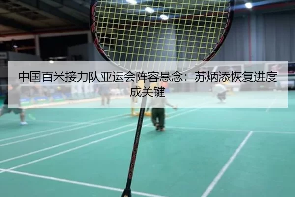 中国百米接力队亚运会阵容悬念：苏炳添恢复进度成关键